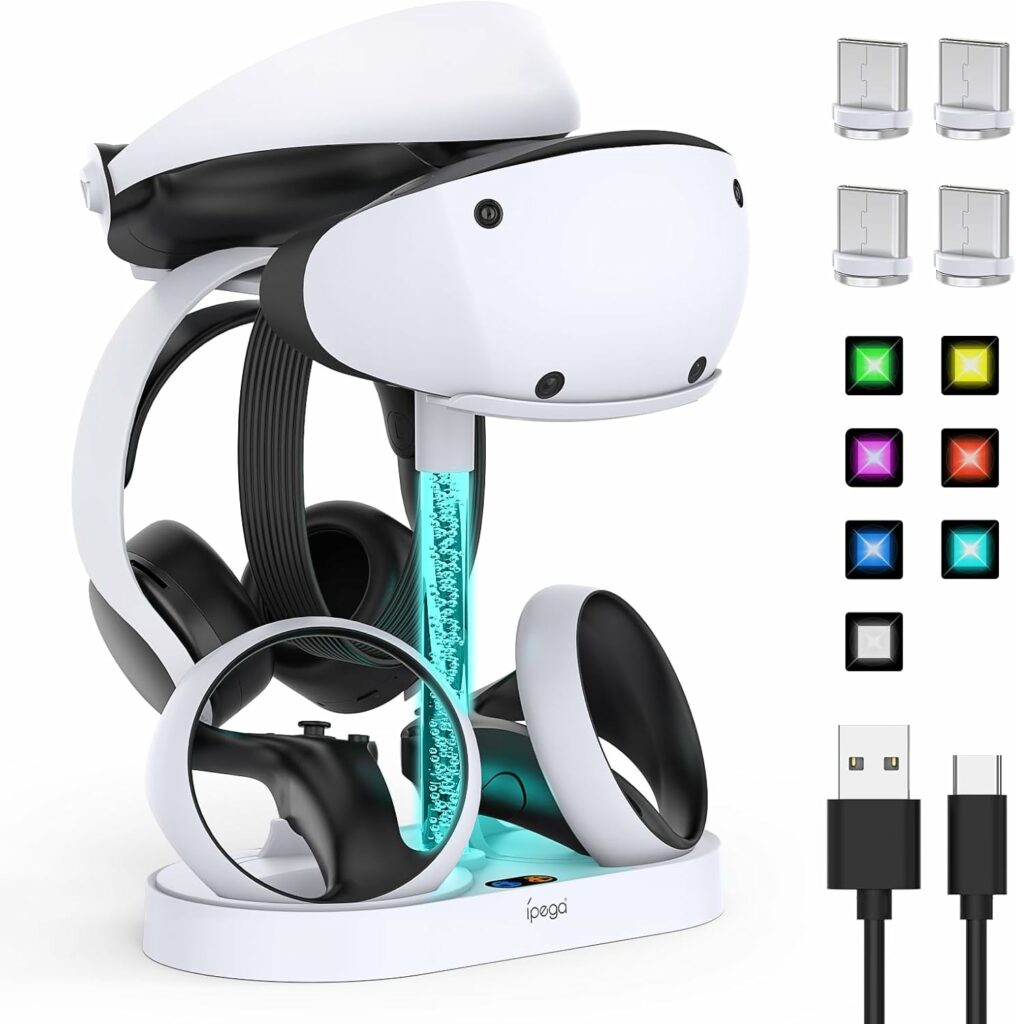 PSVR2 Charging Dock & Headset Stand