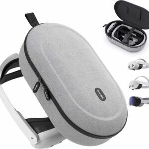 Meilleurs accessoires pour Meta Quest 3 et 3s, étui rigide VR